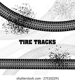 Tires design over white background, vector illustration.
