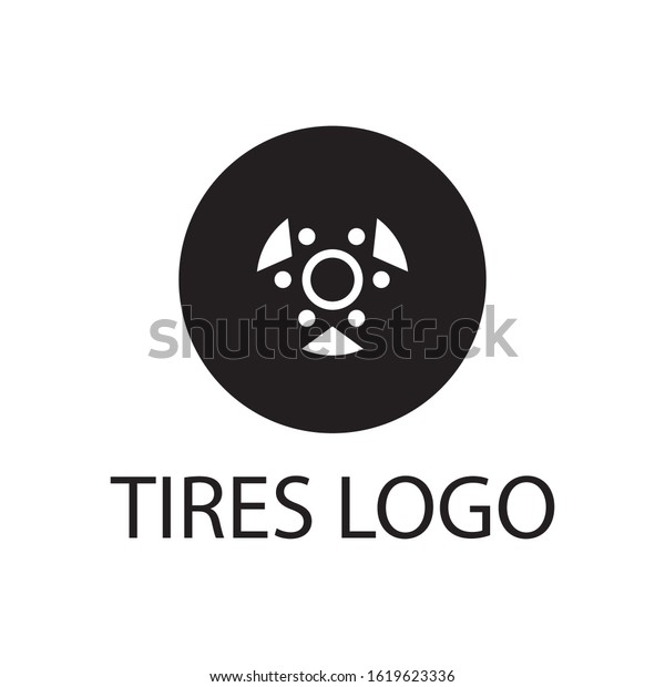 tires icon logo vector\
design
