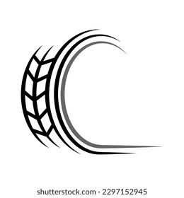 Tires logo icon design illustration