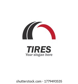 Tires logo illustration vector design