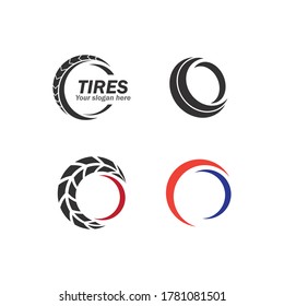 Tires logo illustration vector design