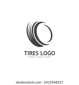 tires logo illustration vector design icon