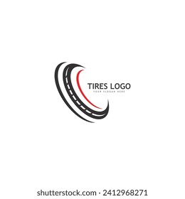 tires logo illustration vector design icon