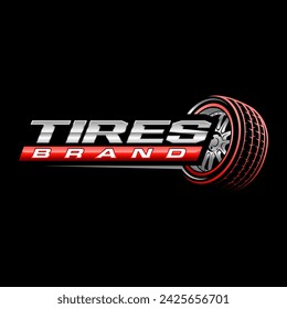 tires logo, tire shop, tires logo brand