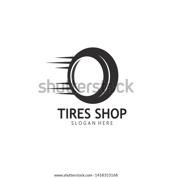 Tires logo vector icon design\
