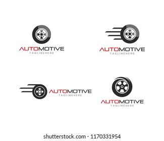 Tires logo vector template