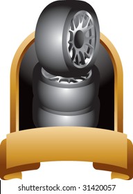 tires on gold crest
