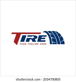 tires shop logo design template