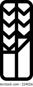 ilustración de neumáticos Vector en un fondo transparente. Símbolos de calidad superior. Iconos vectoriales de línea delgada para el diseño de conceptos y gráficos. 
