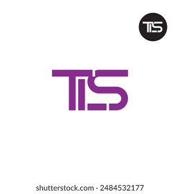 TIS Logo Letra Monograma Diseño