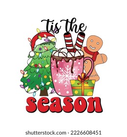 tis the season, christmas svg, christmas png, christmas 