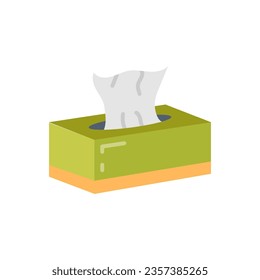 Tissue Box icon in vector. Illustration