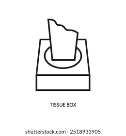 Tissue box Icon Vector Template Illustration Design suitable for app mobile and web.