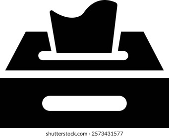 Tissue Box Icon.tissue box icon Simple thin line logo. Tissue box collection.Tissue box icon Simple outline illustration.Vector symbol for baby wipes pack. Disposable facial napkin and wet towel sign.