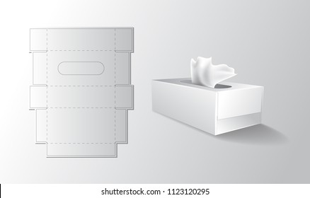 Tissue Box  & Packaging Keyline.