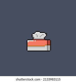 tissue box in pixel style