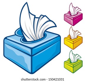 tissue boxes (wipes) 