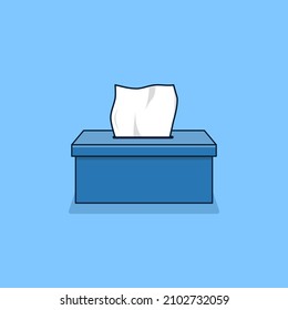 Ilustración del estilo de la caricatura de tejidos. Vector aislado de concepto de objeto.