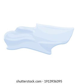 Tissue cloth icon. Cartoon of tissue cloth vector icon for web design isolated on white background