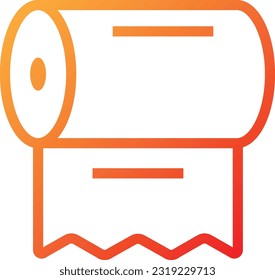 Tissue Gradient Icon, Vector Icon