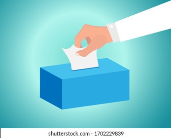 Tissue, hand take tissue, flat design vector illustration
