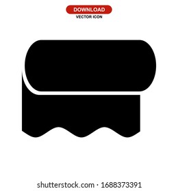 tissue icon or logo isolated sign symbol vector illustration - high quality black style vector icons
