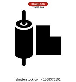 tissue icon or logo isolated sign symbol vector illustration - high quality black style vector icons
