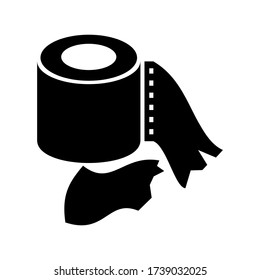 tissue icon or logo isolated sign symbol vector illustration - high quality black style vector icons
