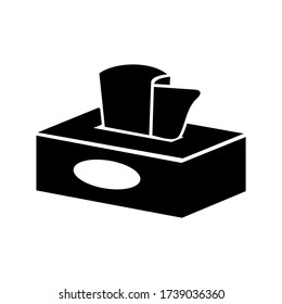 tissue icon or logo isolated sign symbol vector illustration - high quality black style vector icons
