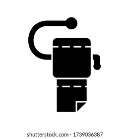 Symbol- oder Logo-isolierte Symbol-Vektor-Illustration - qualitativ hochwertige Vektor-Symbole mit schwarzem Stil
