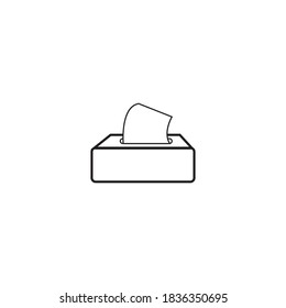 Tissue icon vector design illustration background