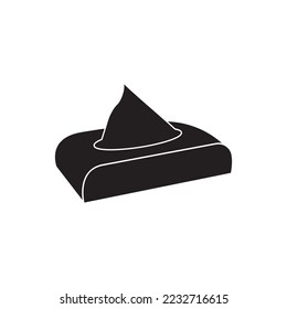 Tissue icon vector design illustration background