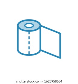Tissue icon vector design template ilustrasi