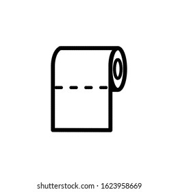 Tissue icon vector design template ilustrasi