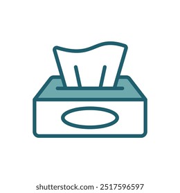 Plantilla de diseño de Vector de icono de tejido simple y limpio