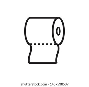 Tissue icon vector flat style illustration