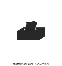tissue Icon vector sign isolated for graphic and web design. tissue symbol template color editable on white background.
