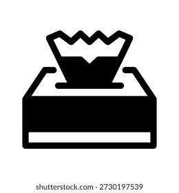 Ilustración de diseño de símbolo de Vector de icono de tejido