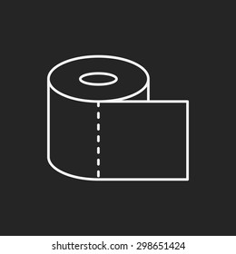 tissue line icon