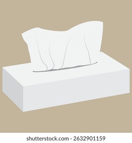 tissue paper box,  Tissue soft pack.