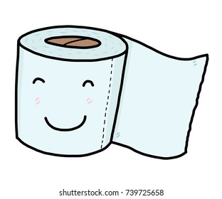 tissue paper cartoon / vector and illustration, hand drawn style, isolated on white background.