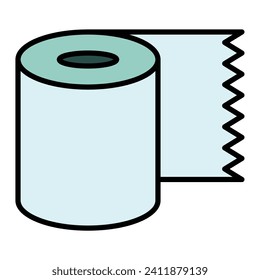 Tissue paper icon design, illustration design