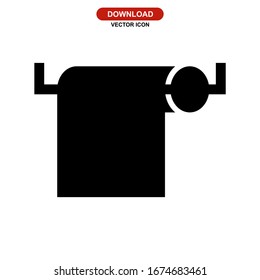 tissue paper icon or logo isolated sign symbol vector illustration - high quality black style vector icons
