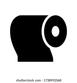 icono de papel tisular o logotipo símbolo de señas aislado ilustración vectorial de alta calidad estilo negro iconos vectoriales
