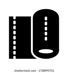 tissue paper  icon or logo isolated sign symbol vector illustration - high quality black style vector icons
