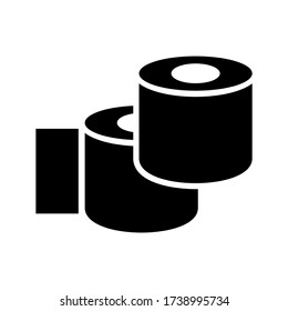 tissue paper  icon or logo isolated sign symbol vector illustration - high quality black style vector icons
