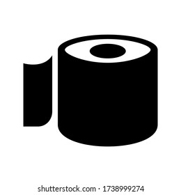 tissue paper  icon or logo isolated sign symbol vector illustration - high quality black style vector icons
