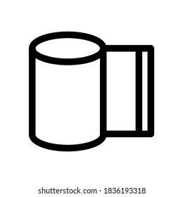 icono de papel tisular o logotipo símbolo de señas aislado ilustración vectorial de alta calidad estilo negro iconos vectoriales
