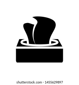 tissue paper icon vector flat design