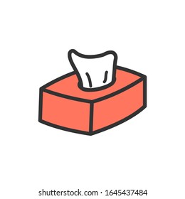 Icono de papel tapicería ilustración de logotipo vectorial EPS 10